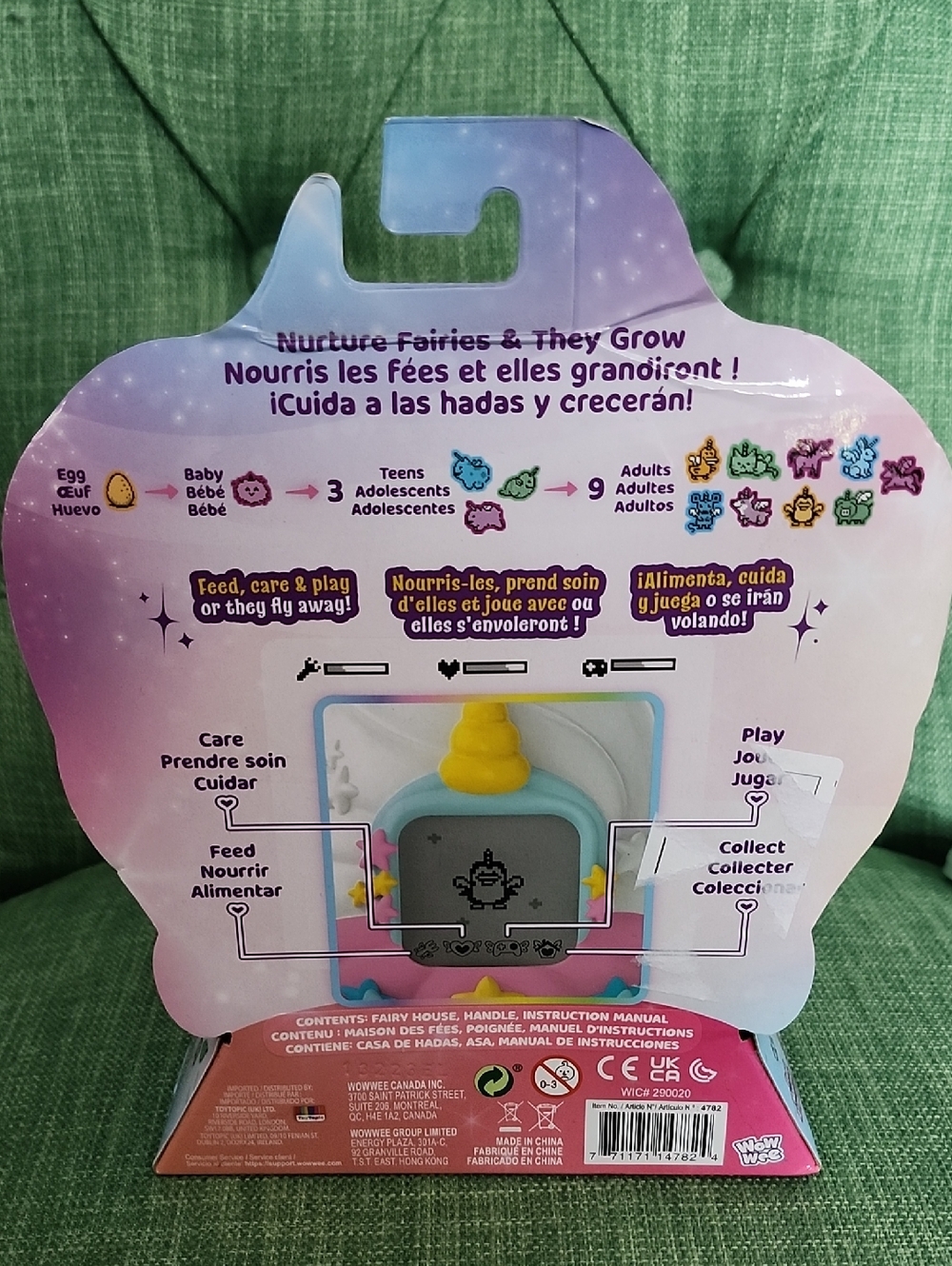 Got2Glow Fairy House Interactive Unicorn Toy - Pink/Blue - Picture 2 of 9